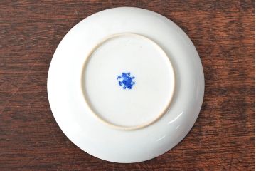 大正〜昭和初期　大日本庁桐造　花鳥図印判　カップ&ソーサー5客・カップ1点(R-052477)