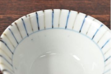 明治〜大正　麦藁手向付3客・染付向付3客(伊万里)(R-052484)