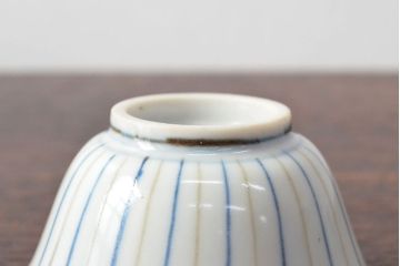 明治〜大正　麦藁手向付3客・染付向付3客(伊万里)(R-052484)