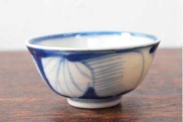 明治〜大正　麦藁手向付3客・染付向付3客(伊万里)(R-052484)