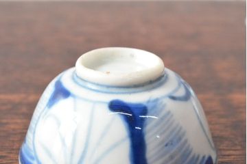 明治〜大正　麦藁手向付3客・染付向付3客(伊万里)(R-052484)