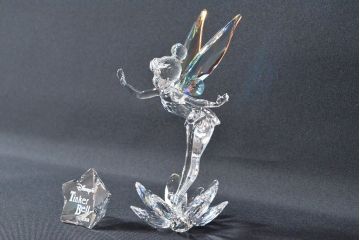 スワロフスキー(SWAROVSKI)　2008年限定　ティンカーベル(ディズニー、Disney、クリスタル、ガラスオブジェ)(R-052492)