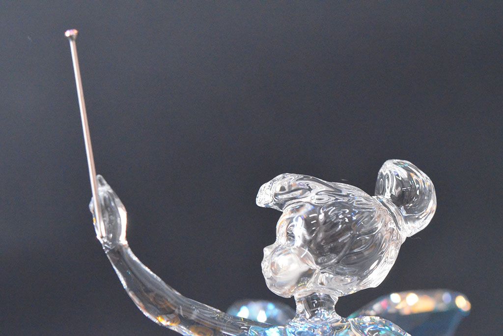 ディズニー　ティンカーベル　クリスタル置物 SWAROVSKI - スワロフスキー ティンカーベル 置物 ディズニー