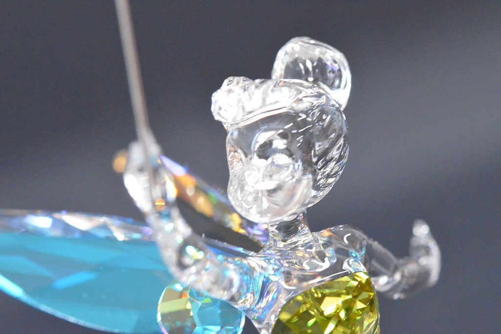ディズニー　ティンカーベル　クリスタル置物 ディズニー高級お土産ランキング第16位：ティンカーベル（クリスタル