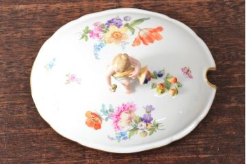 アンティーク　MEISSEN　マイセン　スープチューリン　蓋物(洋食器)(R-052497)