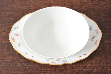アンティーク　MEISSEN　マイセン　スープチューリン　蓋物(洋食器)(R-052497)