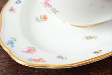 アンティーク　MEISSEN　マイセン　スープチューリン　蓋物(洋食器)(R-052497)
