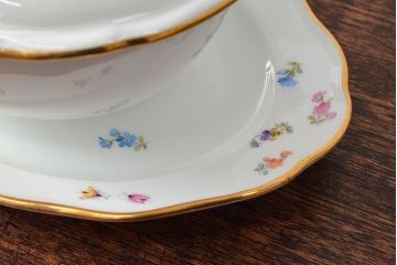 アンティーク　MEISSEN　マイセン　スープチューリン　蓋物(洋食器)(R-052497)