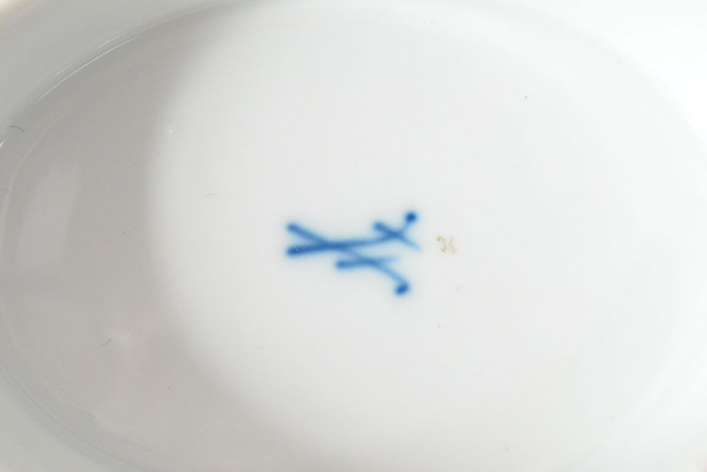 アンティーク　MEISSEN　マイセン　スープチューリン　蓋物(洋食器)(R-052497)