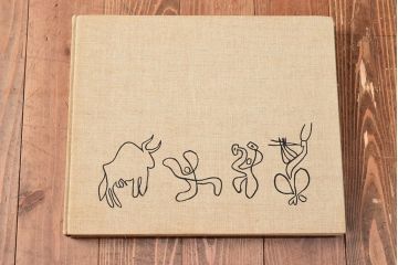 1962年　Picasso　Linoleum　Cuts　Abrams　ピカソ　リノリウム　カット集　作品集(R-052502)