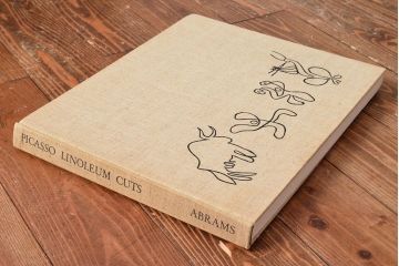 1962年　Picasso　Linoleum　Cuts　Abrams　ピカソ　リノリウム　カット集　作品集(R-052502)
