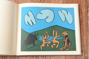 1962年　Picasso　Linoleum　Cuts　Abrams　ピカソ　リノリウム　カット集　作品集(R-052502)