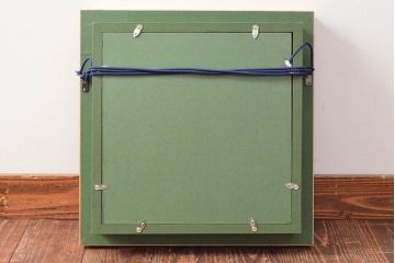 ドレスデン　ラム工房　瑠璃金彩　貴婦人と伯爵　額皿(飾り皿)(R-052503)