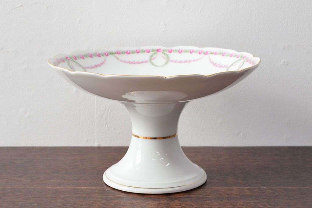 KPMのフルーツ皿（22cm）★1900年頃★送料込み KPMのフルーツ皿（22cm）☆1900年頃☆送料込み