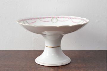 アンティーク　KPM(ベルリン王立磁器製陶所)　コンポート(フルーツ皿、洋食器)(R-052508)