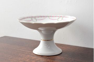 アンティーク　KPM(ベルリン王立磁器製陶所)　コンポート(フルーツ皿、洋食器)(R-052508)