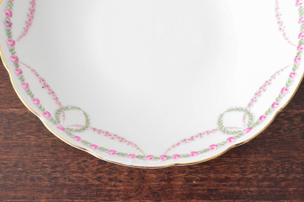 アンティーク　KPM(ベルリン王立磁器製陶所)　コンポート(フルーツ皿、洋食器)(R-052508)