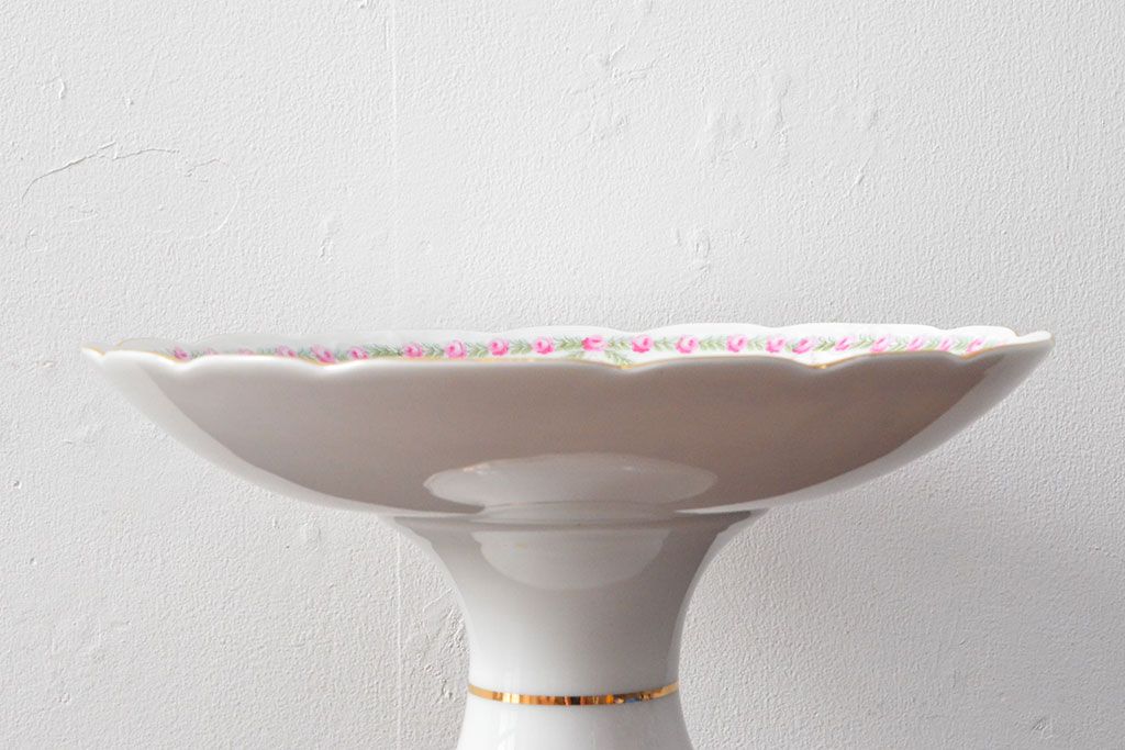 アンティーク　KPM(ベルリン王立磁器製陶所)　コンポート(フルーツ皿、洋食器)(R-052508)