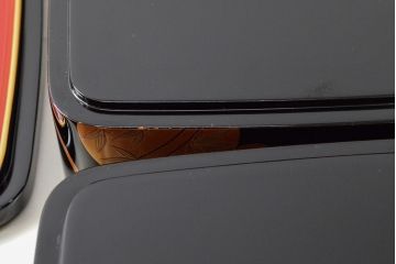 輪島塗　鈴五聖子蒔絵　三段重　平野漆器店(木製、重箱)(R-052512)