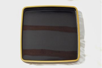 輪島塗　鈴五聖子蒔絵　三段重　平野漆器店(木製、重箱)(R-052512)