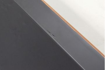明治〜大正　鶴亀図　金蒔絵内梨地　小箱(木製、漆器、文箱、硯箱)(R-052517)