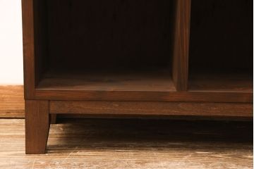 ラフジュ工房オリジナル　ヒノキ材　使い方はアイディア次第!シンプルなデザインで取り入れやすいマス目棚(ロッカー、収納棚、本棚、飾り棚)(R-052518)