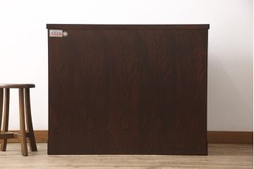 中古　超美品　岩谷堂箪笥　存在感のある金具と杢目が印象的な整理箪笥(チェスト、和タンス、引き出し)(R-052523)