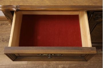 中古　美品　輸入家具　アメリカントラディショナルな雰囲気が素敵なサイドボード(引き出し、キャビネット)(R-052524)
