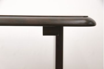 中古　北海道民芸家具　特注品　コンパクトなサイズ感がかわいらしいダイニングテーブル(作業台)(R-052529)