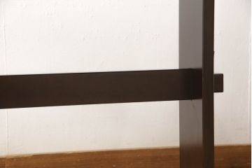中古　北海道民芸家具　特注品　コンパクトなサイズ感がかわいらしいダイニングテーブル(作業台)(R-052530)