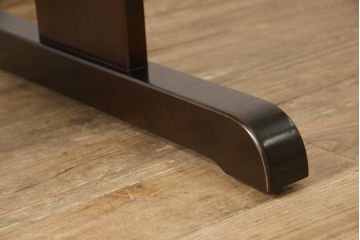 中古　北海道民芸家具　特注品　コンパクトなサイズ感がかわいらしいダイニングテーブル(作業台)(R-052530)