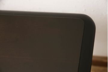 中古　北海道民芸家具　特注品　コンパクトなサイズ感がかわいらしいダイニングテーブル(作業台)(R-052531)