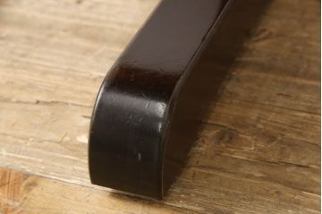 中古　北海道民芸家具　特注品　コンパクトなサイズ感がかわいらしいダイニングテーブル(作業台)(R-052531)