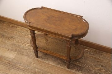 中古　美品　DREXEL HERITAGE(ドレクセルヘリテイジ)　Cameo Classics(キャメオクラシックス)　クラシカルな空間を演出するサイドテーブル(コーヒーテーブル、エンドテーブル)(定価約24万円)(R-052533)