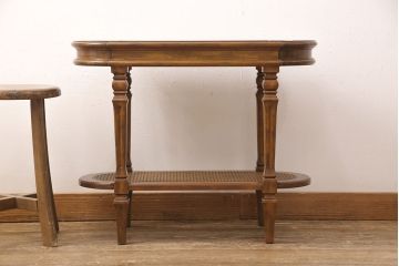 中古　美品　DREXEL HERITAGE(ドレクセルヘリテイジ)　Cameo Classics(キャメオクラシックス)　クラシカルな空間を演出するサイドテーブル(コーヒーテーブル、エンドテーブル)(定価約24万円)(R-052533)