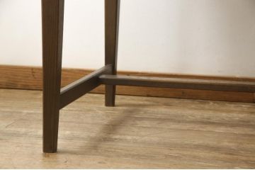 中古　美品　永田良介商店　品のある佇まいが魅力的なデスクと椅子のセット(定価約50万円)(ワークデスク、板座チェア、在宅用、在宅ワーク)(R-052538)