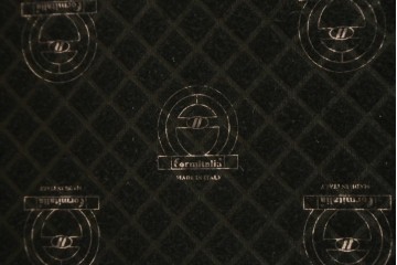 中古　美品　最高級　Lamborghini(ランボルギーニ)コレクション　Formitalia(フォルミタリア)製作　鮮やかな赤が印象的な本革2人掛けソファ　定価約240万円　(R-052541)