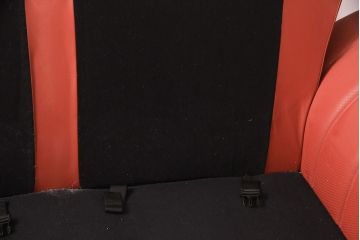 中古　美品　最高級　Lamborghini(ランボルギーニ)コレクション　Formitalia(フォルミタリア)製作　鮮やかな赤が印象的な本革2人掛けソファ(定価約240万円)(二人掛けソファ、アームソファ、2P)(R-052541)