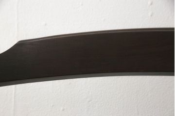 中古　北海道民芸家具　HM620　滑らかな木肌が上品なラダーバックチェア4脚セット(椅子、ダイニングチェア、板座チェア)(R-052553)