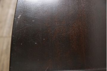 中古　北海道民芸家具　HM620　滑らかな木肌が上品なラダーバックチェア4脚セット(椅子、ダイニングチェア、板座チェア)(R-052553)