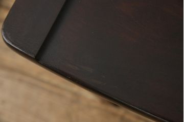 中古　北海道民芸家具　HM620　滑らかな木肌が上品なラダーバックチェア2脚セット(椅子、ダイニングチェア、板座チェア)(R-052556)