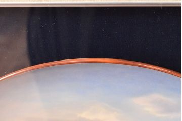 アンティーク　KPM(ベルリン王立磁器製陶所)　大皿(陶板画、洋食器)(R-052563)