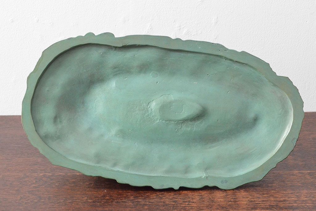 大仏師　長田晴山　一葉観音　ブロンズ像　487/950(R-052571)