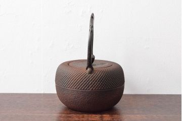大正〜昭和初期　南部岩鋳鉄瓶(茶道具)(R-052580)