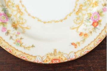 戦前　オールドノリタケ　Noritake　ケーキ皿5枚(洋食器)(R-052581)