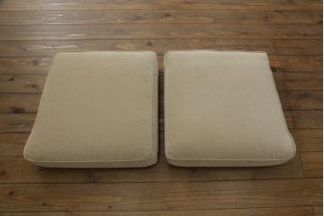 中古　極美品　横浜ダニエル(daniel)　Cougar(クーガー)　温かみのある色合いがかわいらしいラブシート(定価約60万円)(2人掛けソファ、2P)(R-052583)