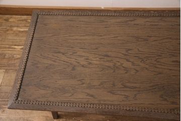 中古　美品　神戸洋家具　伊藤家具　シンプルで使い勝手のいいセンターテーブル(ローテーブル)(R-052591)