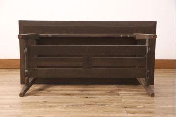 中古　美品　神戸洋家具　伊藤家具　シンプルで使い勝手のいいセンターテーブル(ローテーブル)(R-052591)
