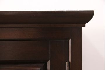 中古　美品　松本民芸家具　シックな佇まいが上質な空間づくりにぴったりなA型和タンスIV(引き出し、チェスト、整理箪笥)(定価約73万円)(R-052594)