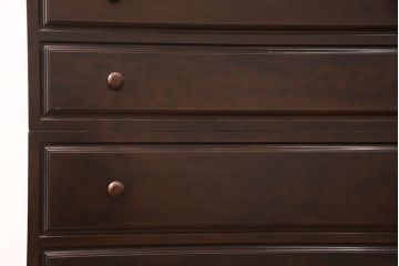 中古　美品　松本民芸家具　シックな佇まいが上質な空間づくりにぴったりなA型和タンスIV(引き出し、チェスト、整理箪笥)(定価約73万円)(R-052594)
